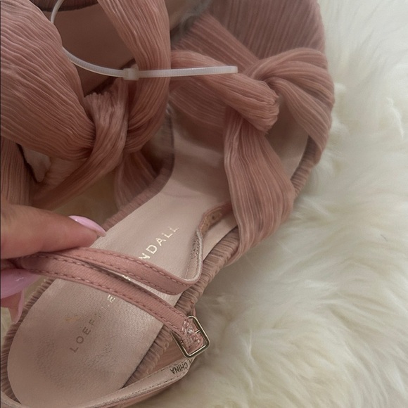 Loeffler Randall Camellia Pleated Bow Heel 37 1/2 - Picture 6 of 10